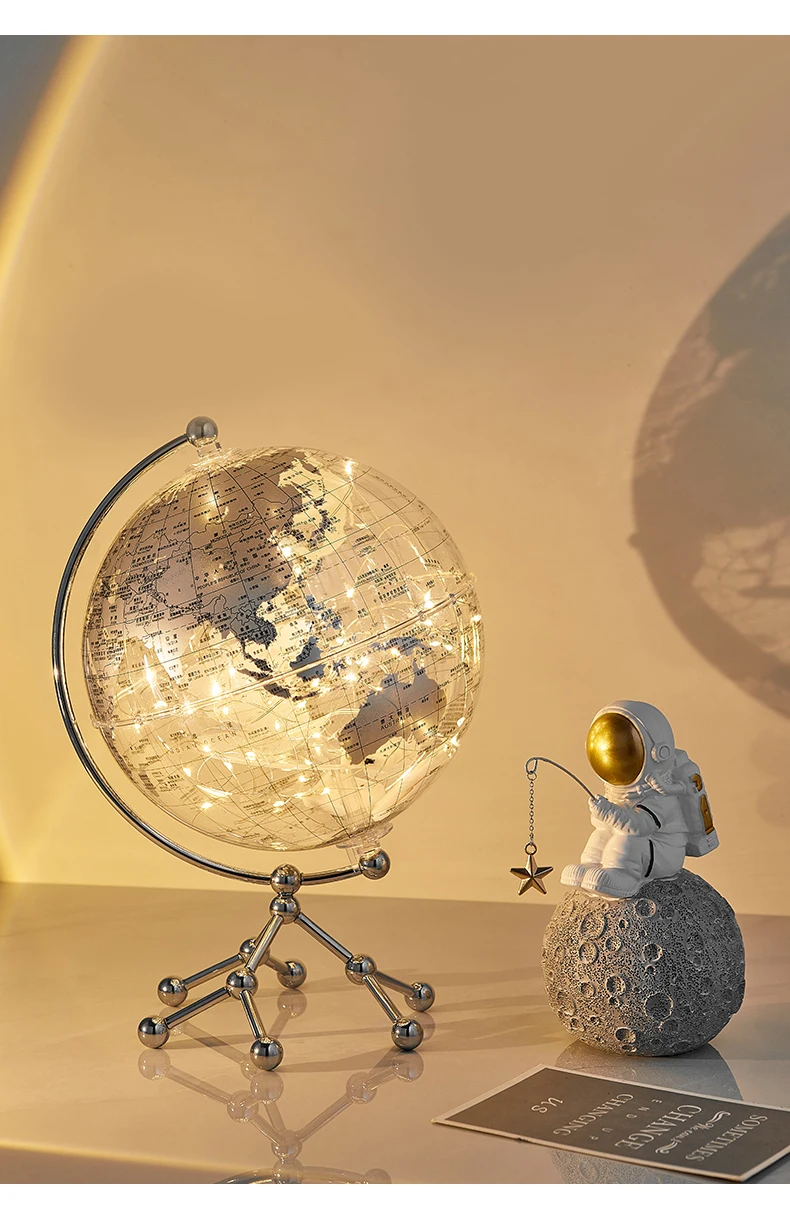 Light Luxury Transparent Globe