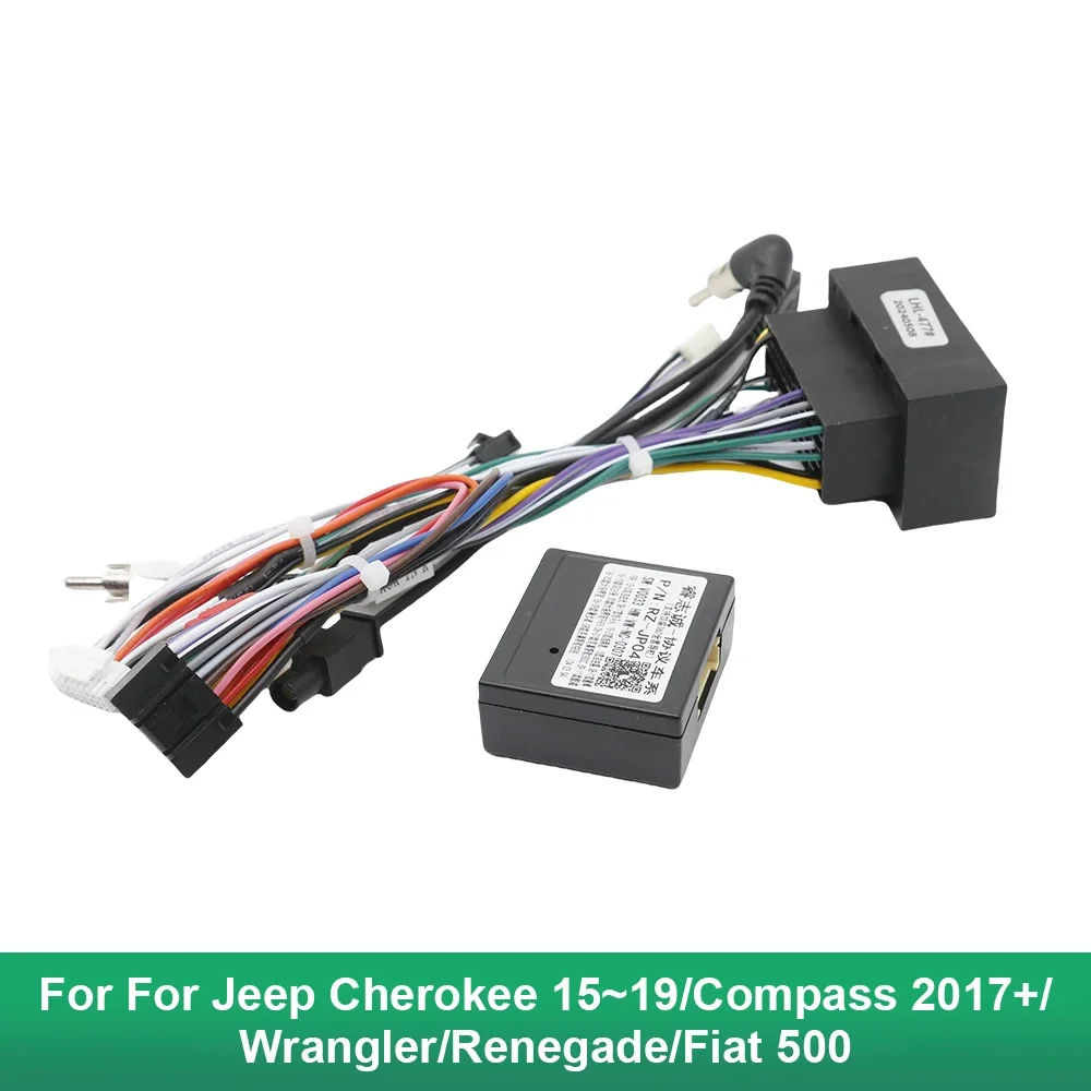 Car Cable Canbus for Jeep Cherokee/Compass 2017+/Wrangler/Renegade