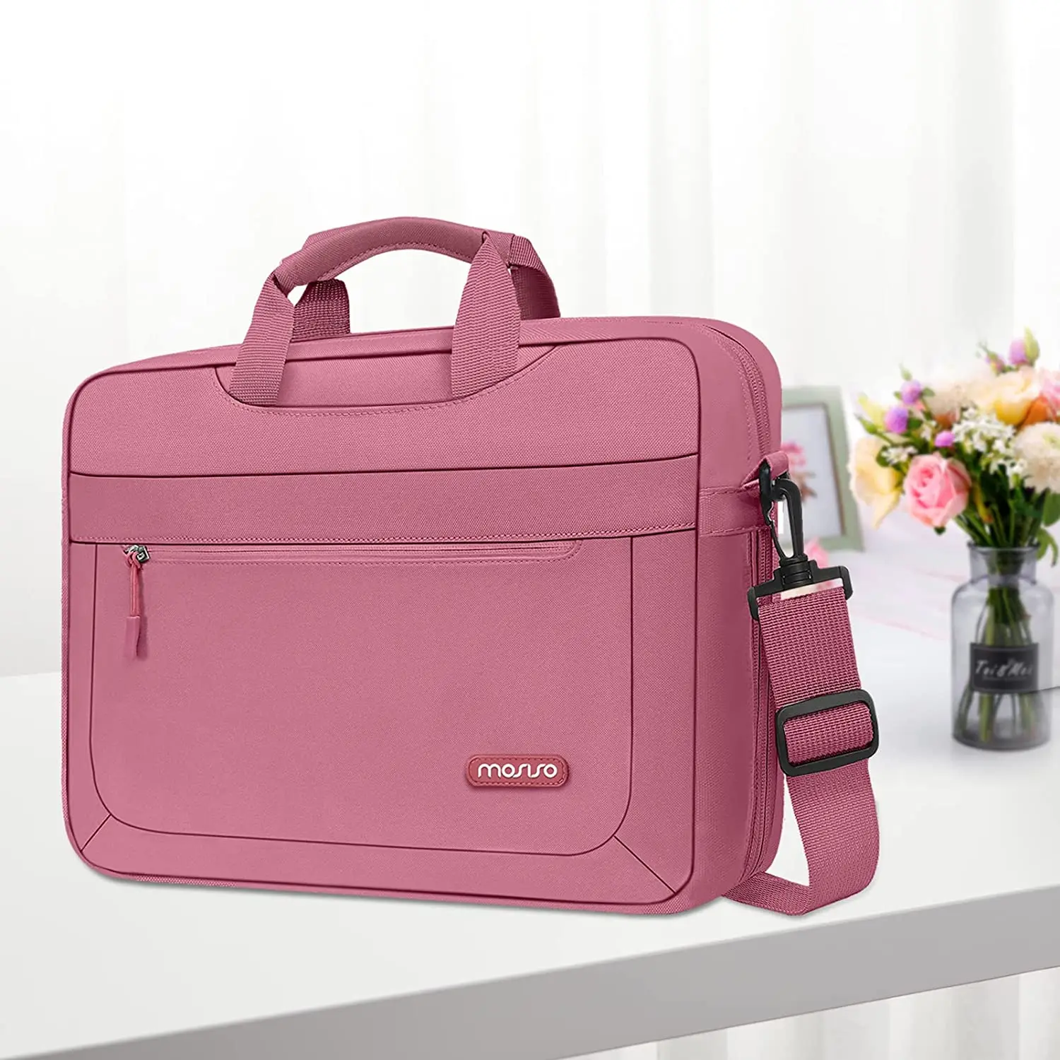 Bolsa de Ombro Portátil para Macbook Air Pro Messenger Handbag Pasta hp Dell Lenovo Acer Asus Superfície 13.3 14 15.6 17.3 - Imagem 5