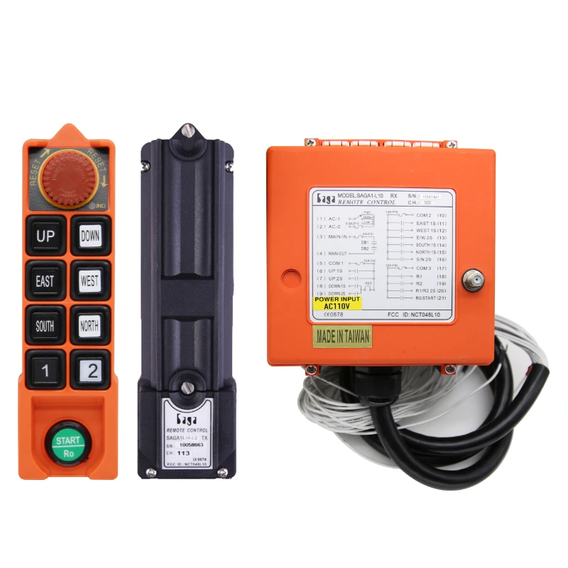 Wireless-industrial-remote-controller-electric-hoist-pendant-controller ...