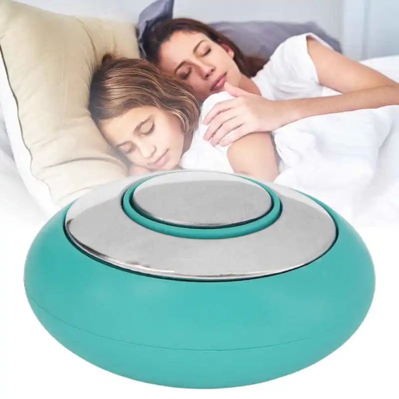 

Portable Handheld Sleep Aid Machine Microcurrent Intelligent Sleep Instrument Insomnia Massage Device for Insomnia Anxiety Green