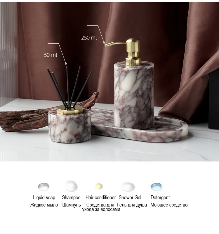 Calacatta Viola Violet Marble Bathroom Set Image 4