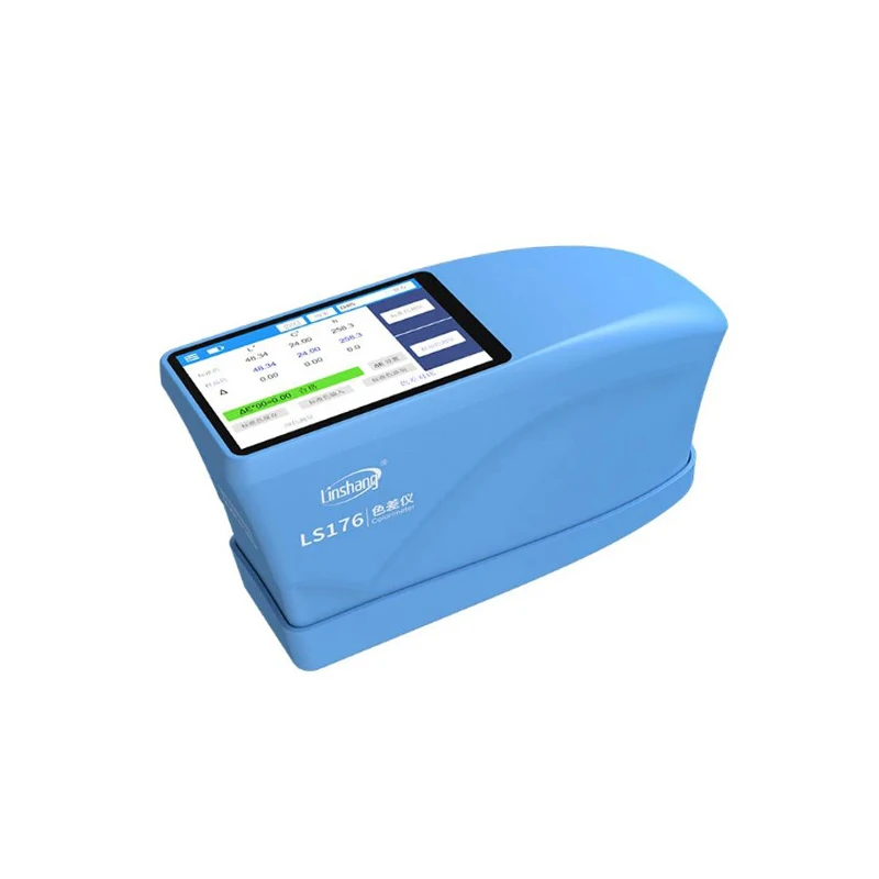 Linshang LS176B Colorimeter Colour Spectrophotometer with Pantone NCS RAL Color Cards Spectral Reflectance Curve