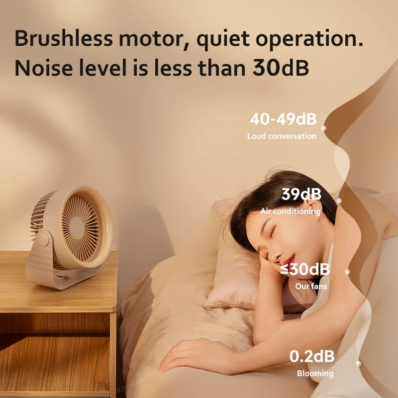 مروحة كهربائية لاسلكية محمولة ، جهاز دوران هواء ،...