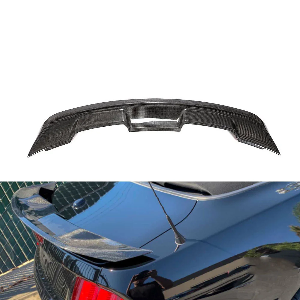 Gt500 Spoiler Ala In Carbonio Per Ford Mustang Gt500 Shelby Gt350R Coupe 2-Door 2015-2020 Ali Posteriori Ali Superiori Labbro Nero Tronco Ala