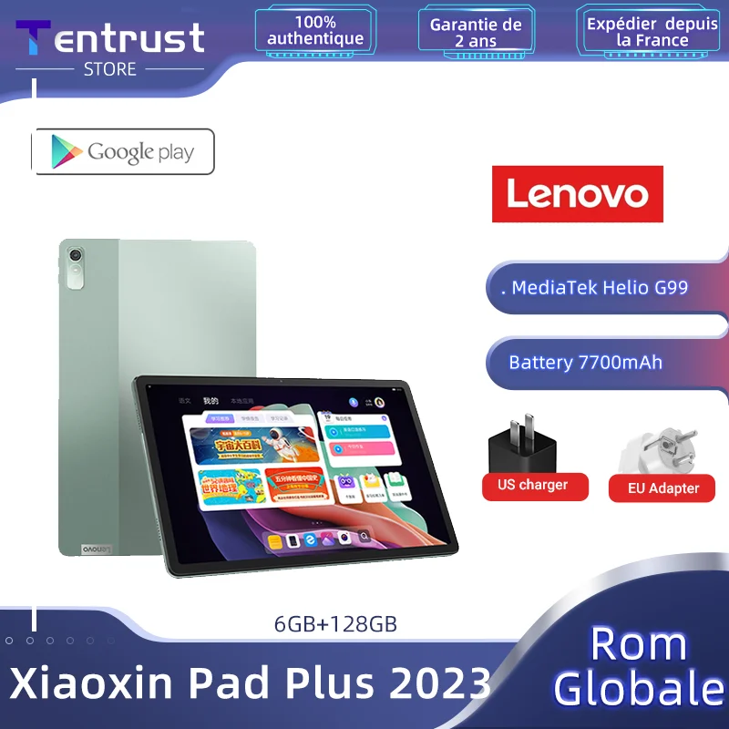 Lenovo Xiaoxin Pad Plus 2023 11.5 Inch 2K Screen Helio G99 6GB 128GB ...