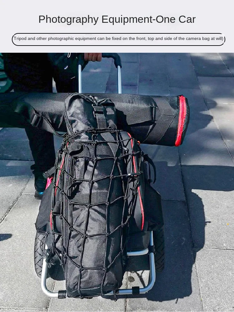Folding shopping cart shopping cart small trolley luggage trolley trailer pump wheel outdoor