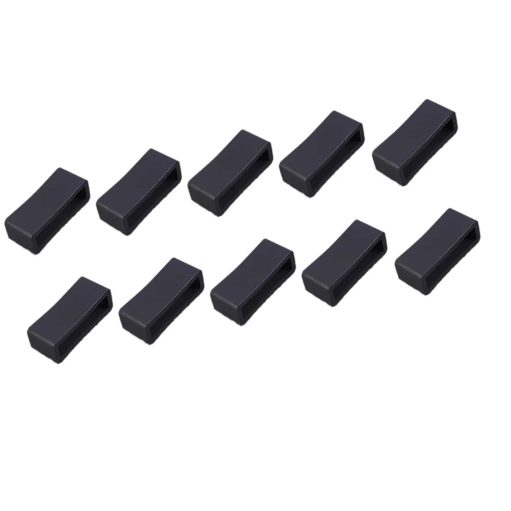 

Watch Band Strap Loop Holder Keeper Wristwatch Non- Silicon Ring Connector Loops