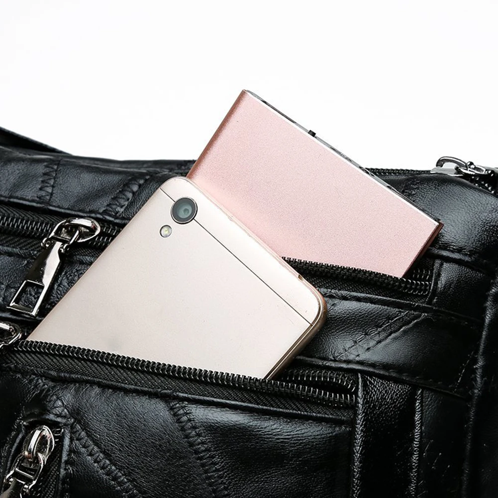 Women's Crossbody Shoulder Bag, Solid Colour Leather Handbag_voghion.com