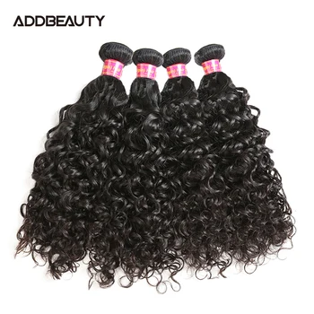 Extensioni di Capelli Umani Brasiliani Vergini con Onde Naturali per Donne di Colore, Colore Naturale, Doppia Trama