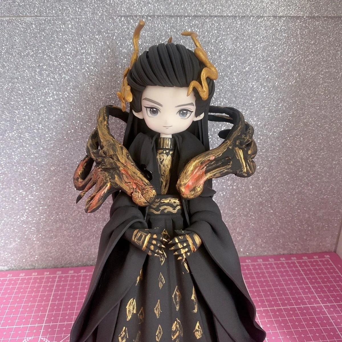 

Original Can Lan Jue Clay Doll Handmade Xiao Lanhua Dongfang Qingcang Clay Doll Dongfang Qingcang Yuezun Limited Clay Doll