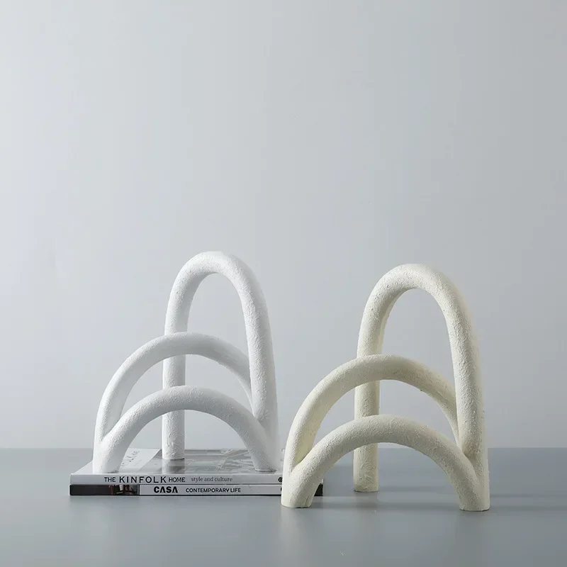 

Момо АРКА, простой современный фотоэлемент, роскошное креативное полимерное украшение, модель комнаты, мягкое украшение, домашние аксессуары, абстрактное украшение