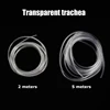 2-5m Aquarium CO2 Tube Pipe Oxygen Hose for Fish Tank Plant CO2 Generator Regulator Reactor System Kit Set Accessories PU 4*6mm 3