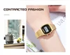 SANDA 6053 Luxury Digital Watch for Women Elegant Waterproof Sports LED Display Womens Wristwatches Clock Relojes Para Mujer