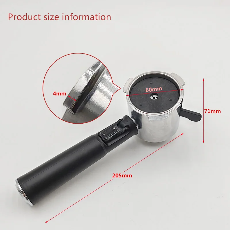 51mm Capsule Coffee Handle Coffee Machine Accessory Filter
