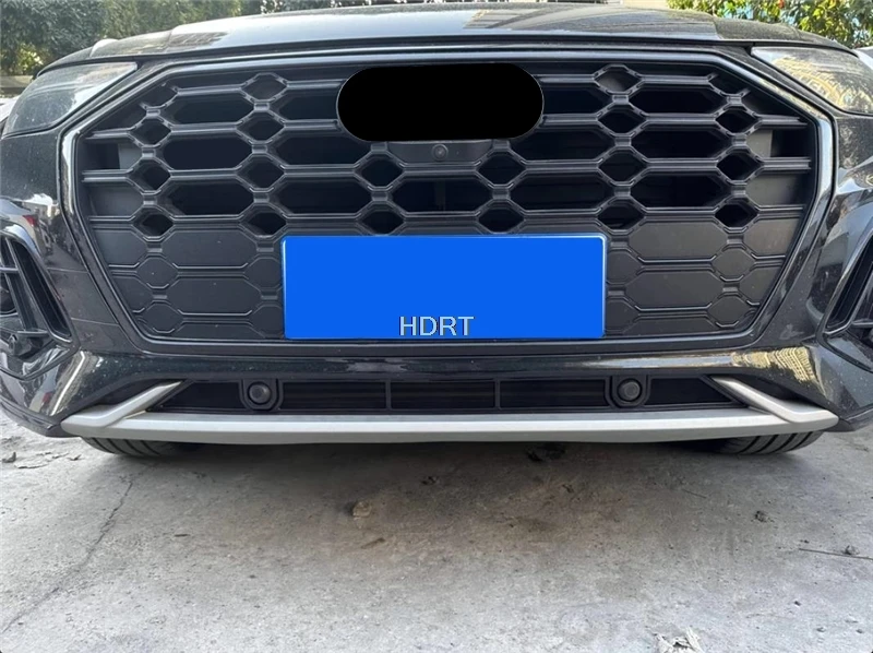 자동차 스타일 곤충 방지 공기 흡입구 전면 레이싱 그릴 커버 Audi Q5L 2021 + 삽입 스크린 안티 버그 워터 탱크 네트 액세서리