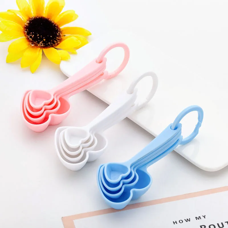 

20Set Adorable Heart Baby souvenirs of Love Measuring Spoon Favors for Baby Shower favors and birthday Party gift
