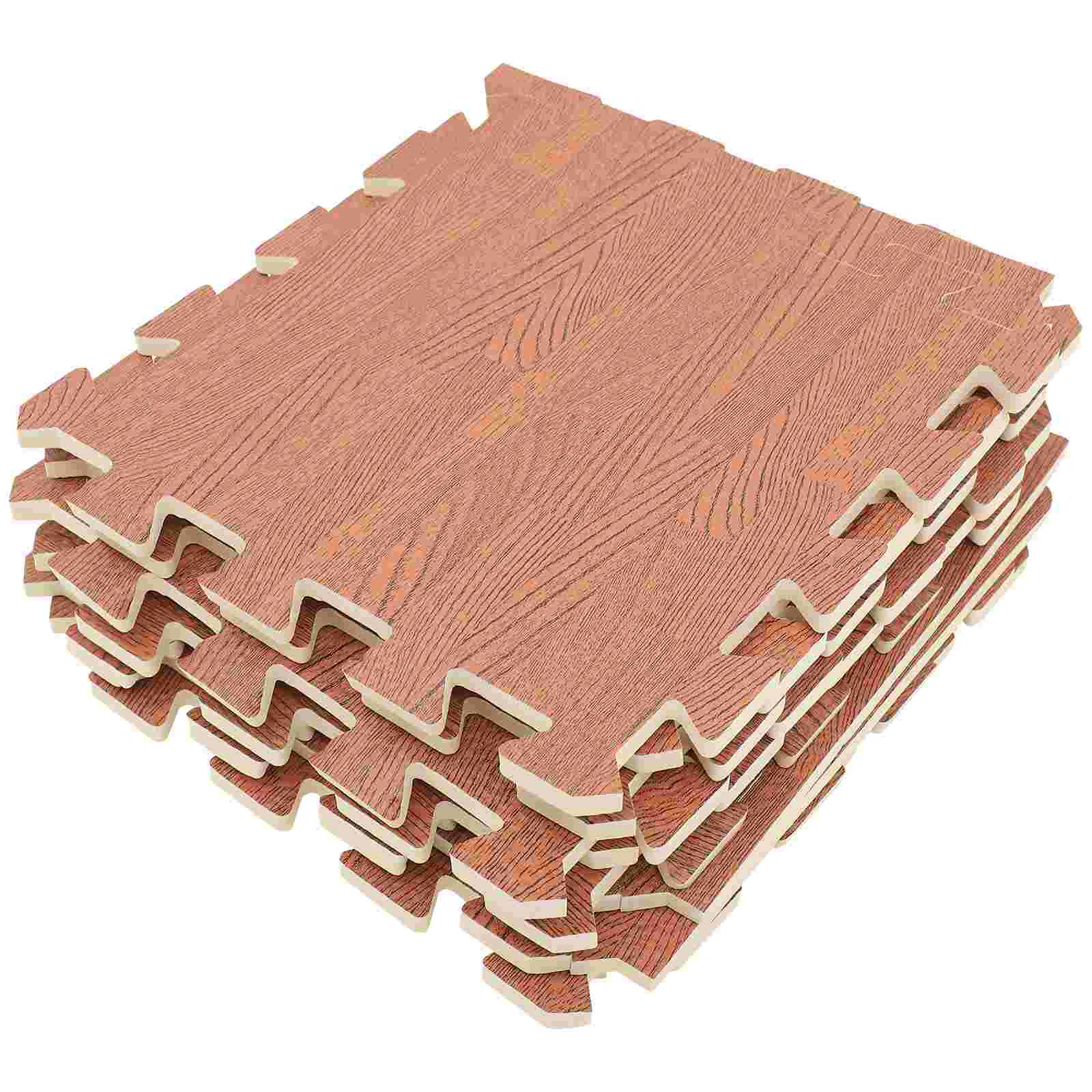 

12 PCS Brick Tatami Child Jigsaw Puzzle Exercise Mat Interlocking Foam Tile Floor