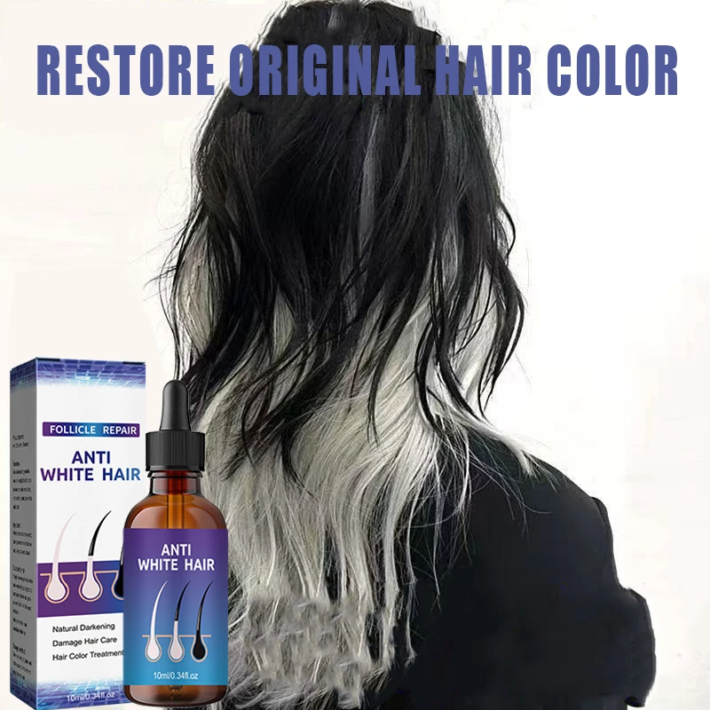 Natural Color Repair & Nourishing Hair Serum for Men and Women – Anti-Gray Care