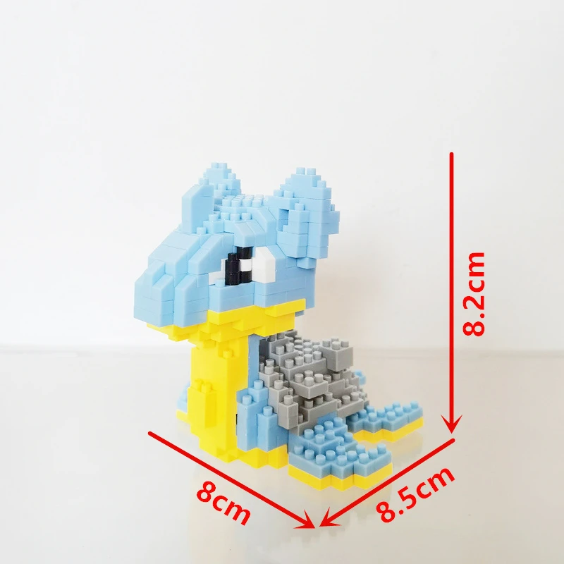 75 Stile Pokémon Bausteine Montage Anime Pikachu Glurak Schigerausche Bisasam Gengar Figuren Spielzeug für Kinder Geschenk – Detail 20
