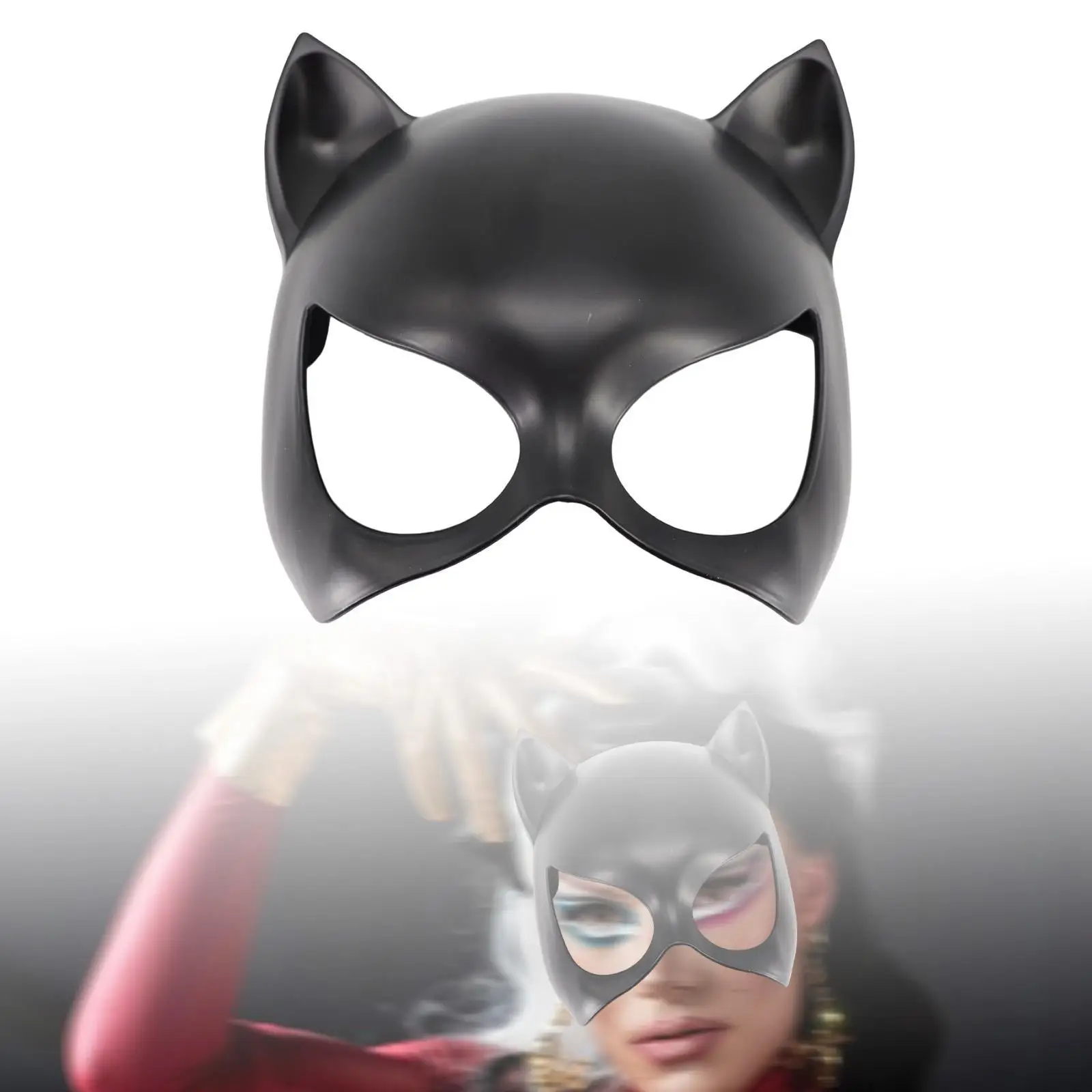 Cat Mask Props Accessory Halloween Costume for Party Halloween Role Playing