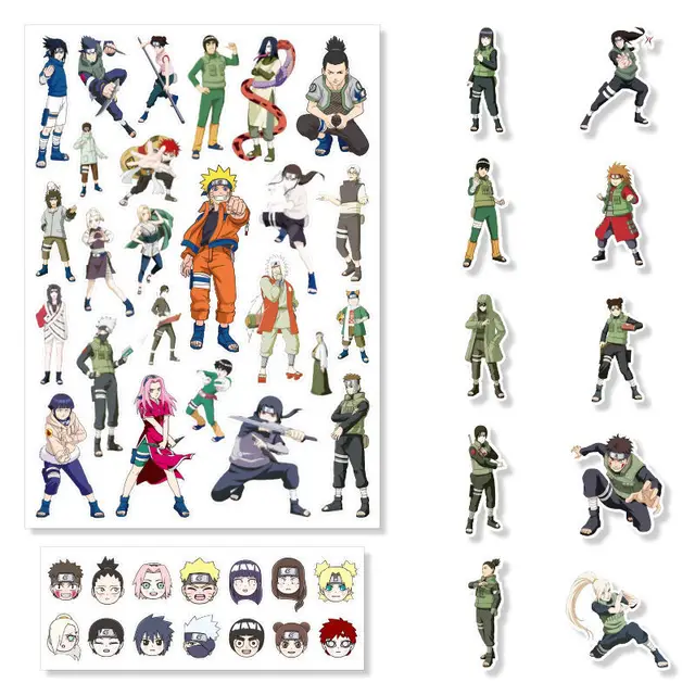 A Variety Of 400 Japanese-man Ghost-killing Blade Naruto Stickers Diy  Decoration Computer Luggage Toy Kawaii Gift - Sticker - AliExpress