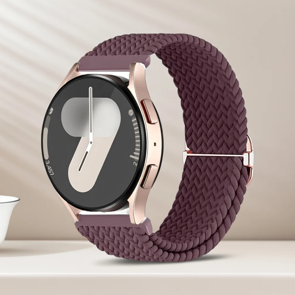 Braided Solo Loop Sport Bracelet - Multi-Size Adjustable Watch Band