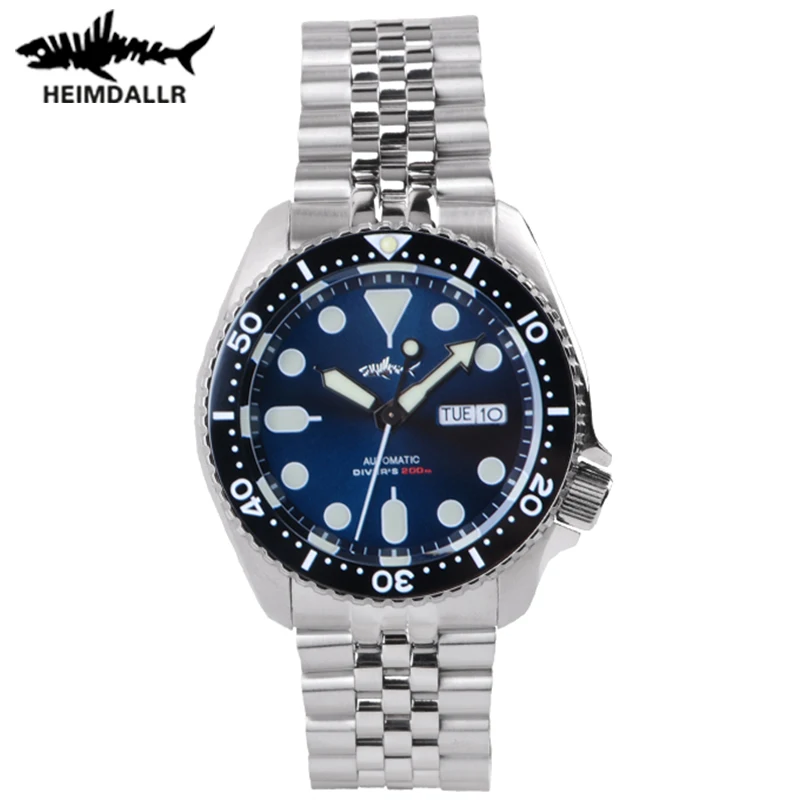 

HEIMDALLR Sharkey Skx007 Watch Men SKX 007 Ceramic Bezel 200M Water Resistance NH36 Automatic Movement Mechanical Watches Dive