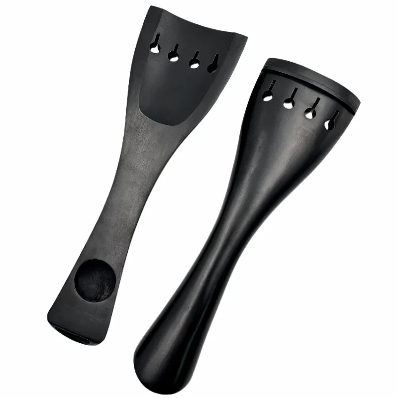 1pcs good Ebony 3/4 4/4 Double Bass Upright Bass Tailpiece + Endline Tailgut Tailcord,bass parts