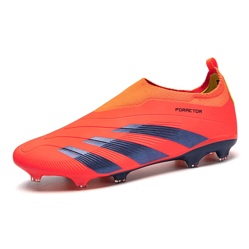Men Boys Soccer Shoes Football Boots High Ankle Kids Cleats Training Sport Sneakers Football Shoes eur 35-45