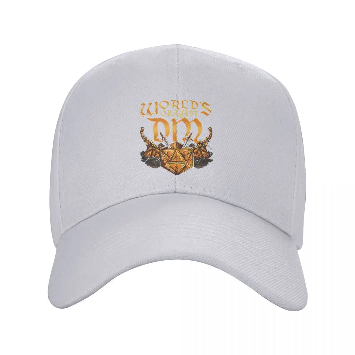 Gorra de béisbol DM Gaming más aceptable del mundo, para hombre y mujer, con visera protectora, snapback, C-Catan