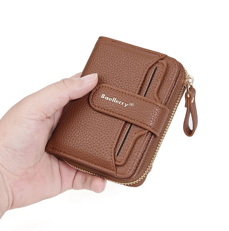 Baellerry Premium Luxury Women's Wallet Zipper Multi-functional Card Holder Top Quality Female Purse with Coin Pocket