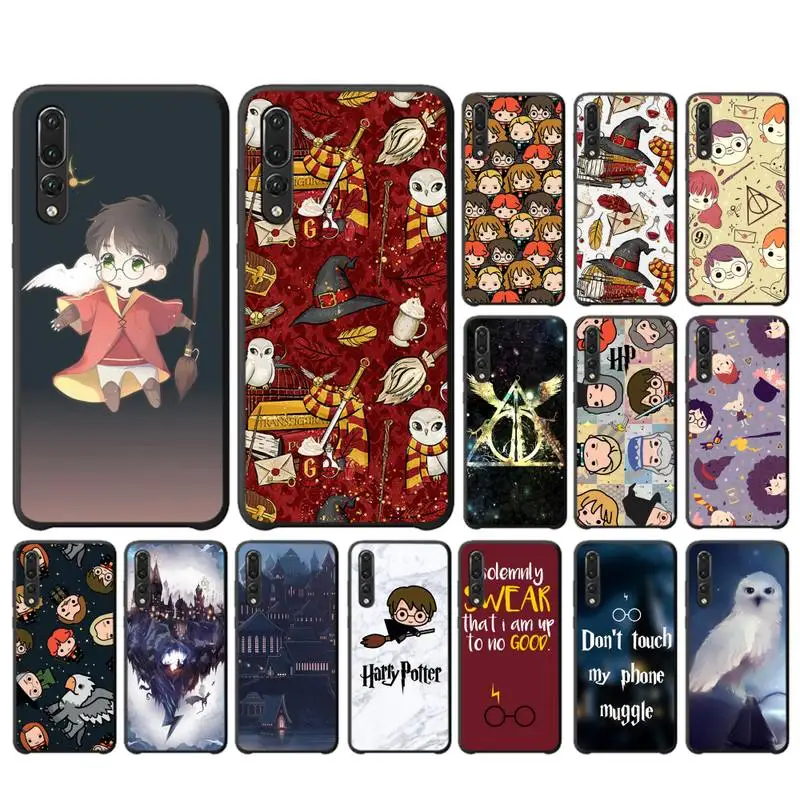 Телефонный чехол BANDAI Гарри Поттер для Huawei P30 40 20 10 8 9 lite pro plus Psmart2019 |