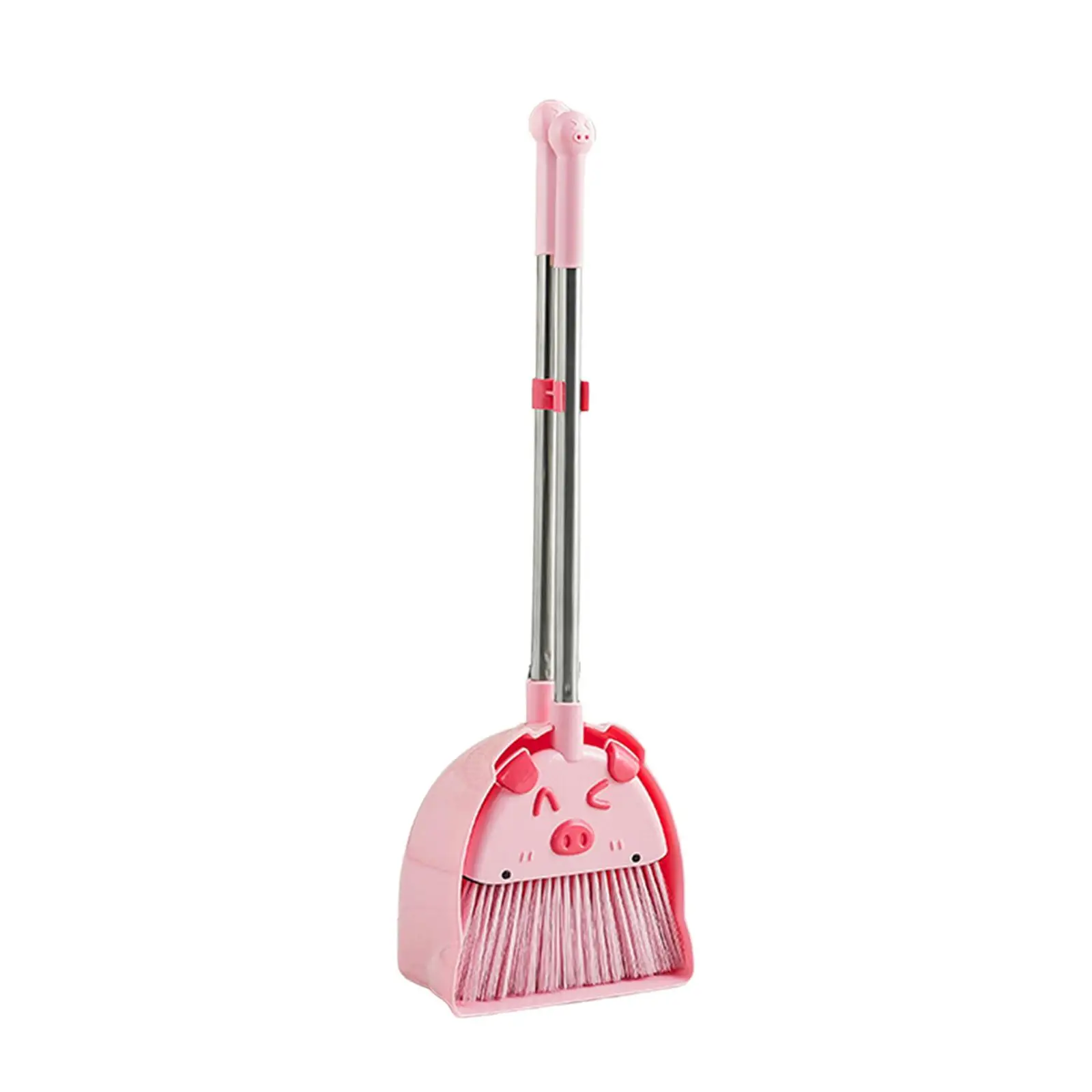 Children Cleaning Broom Dustpan Set, Children Sweeping House Cleaning Toy Set, 4