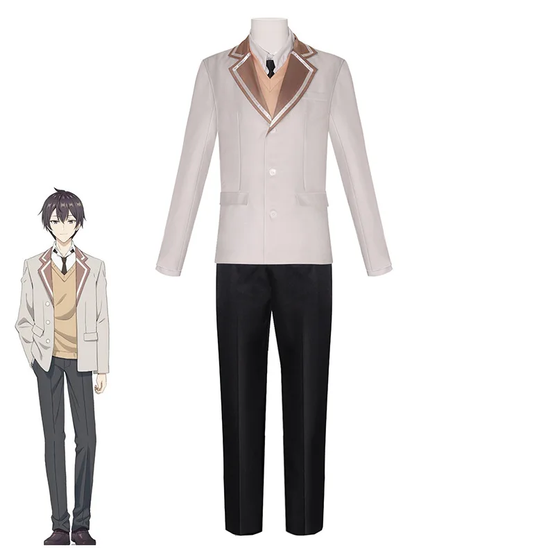Alya Sometimes Hides Her Feelings in Russian Alya Mikhailovna Kujou School Uniform Cosplay Costume with Wig for Women (Unofficial)
