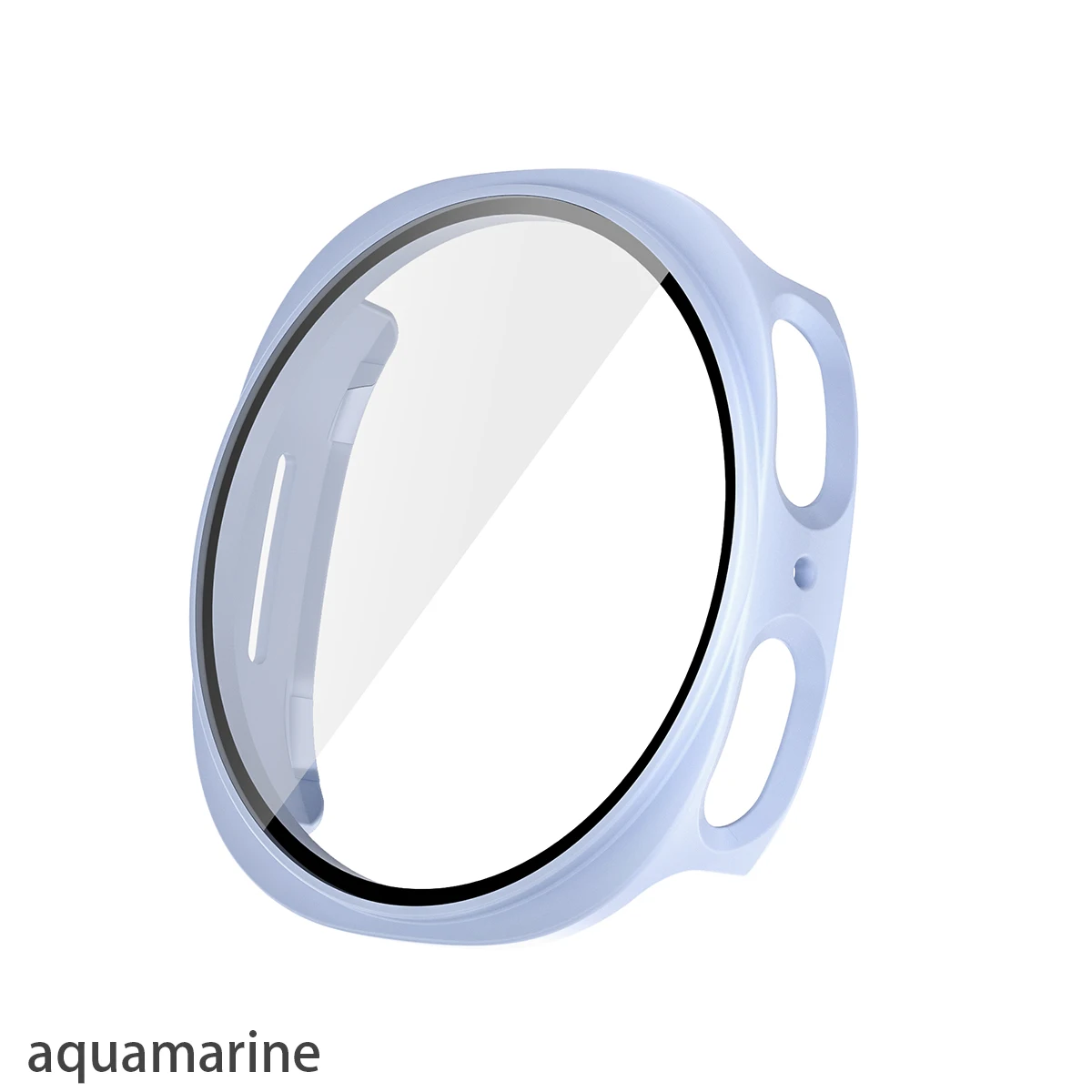 Premium Tempered Glass Case with Full PC Bumper Cover - Screen Protector for Smartwatch Accessories