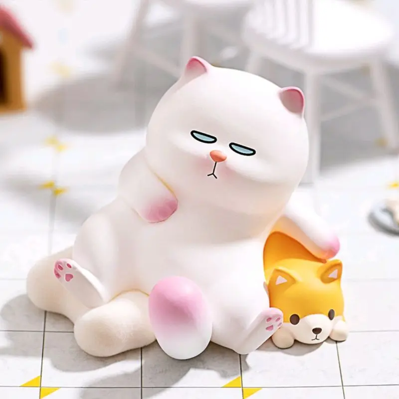 POP MART x VIVI CAT Lazy Friend Series Koi Mini Figure Designer Art Toy New Cute 