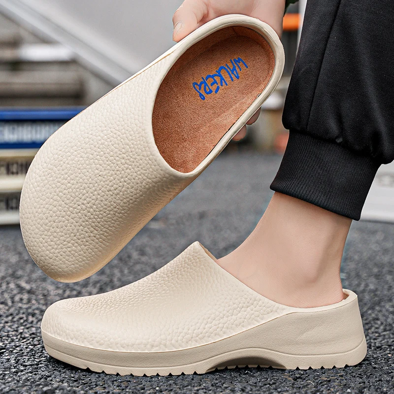 Casual Shoes Chef Shoes Unisex Four Season Fashion Waterproof Anti-slip Hotel Kitchen Work Shoes Comfortable Soft Soled Walking