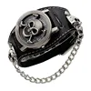 Luxury Men's Watch with Stylish Large Dial Design, Silver 3D Scorpion Skull Quartz Clock Military Watch Reloj 1