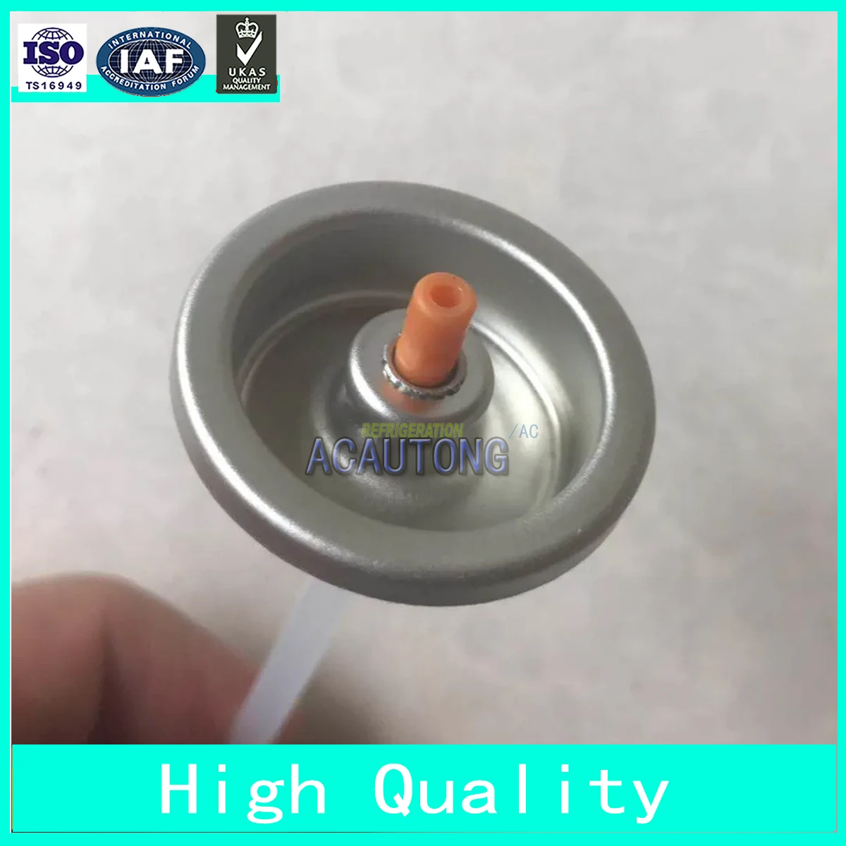 tinplate female aerosol valve spray valve with tube