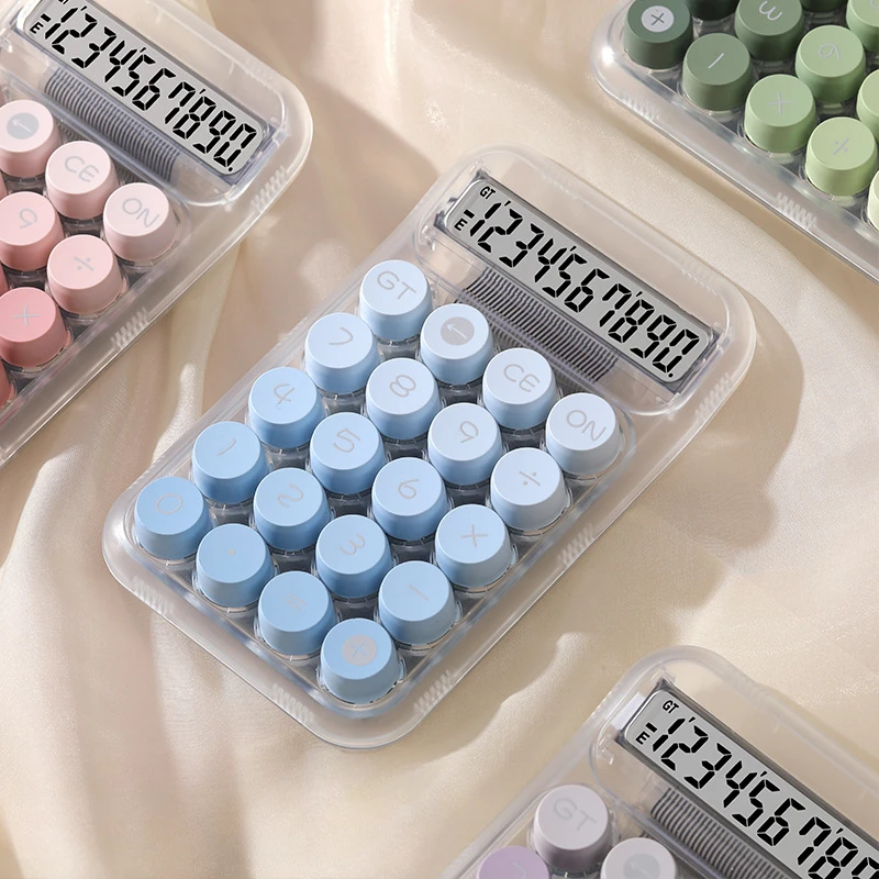 Cute Calculator Gradient 10-Digit Desktop Calculators For Business Office Home