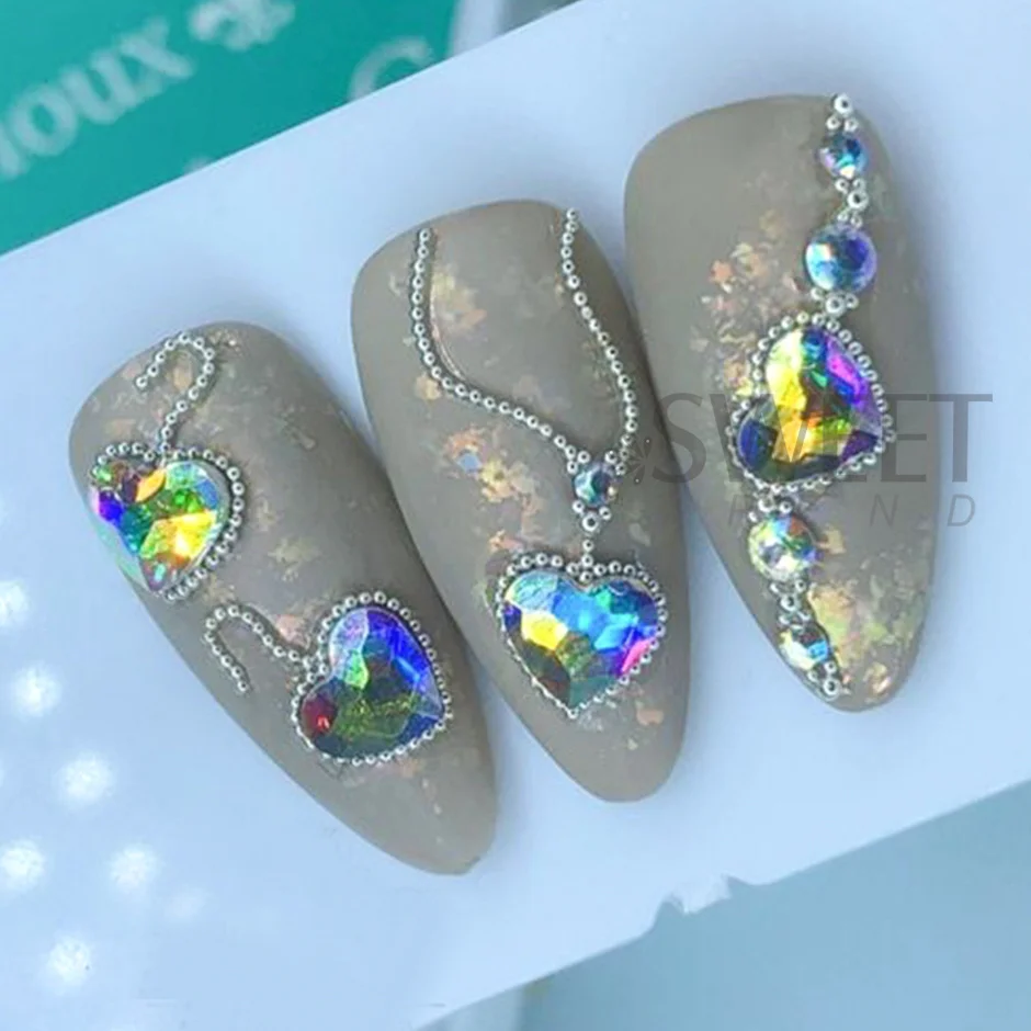 0,4mm Kleine Edelstahl Micro Bead Für Nail art Dekoration Gold Silber Metall Kaviar Perle Schmuck DIY Zubehör Maniküre teil – Detail 7