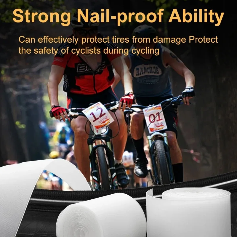 Cycling Puncture Proof Belt 26" 29" Bicycle Tire Liner Inner Tube Protector For Mountain Bike Repair Stab Tape Pad Accessaries 3