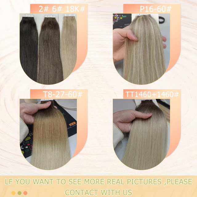 WIT Tape in hair Extensions Human hair Straight Machine Remy European Natural Seamless Skin Weft 10 5