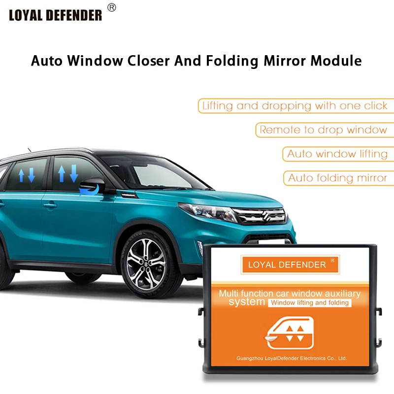 Auto Window Close and Mirror Fold Open Kit Module For Volvo S90 Car accessories