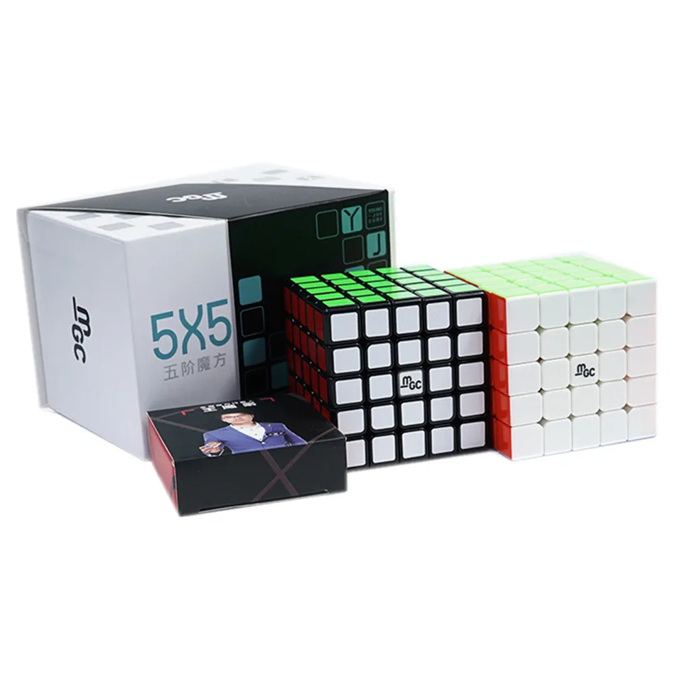 YJ MGC Version Series MGC 4x4 5x5 6x6 7x7 Megaminx M Magnetic Magic Speed Cube Yongjun MGC 4x4 Cubo Magico Fidget Toy