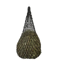 Durable 92cm  36  Nylon Slow Feed Hay Net for Horses 10 Mesh Hole Black 2
