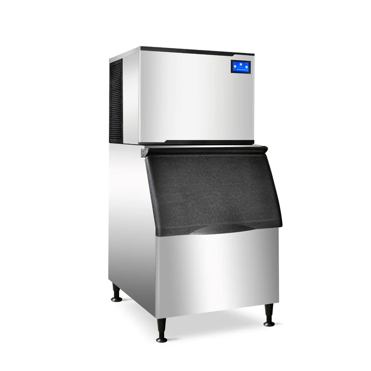 Heavy-Duty R404a Industrial Ice Maker Machine 220V Refrigeration Equipment With Compressor Produces Ice Cubes - Image 3
