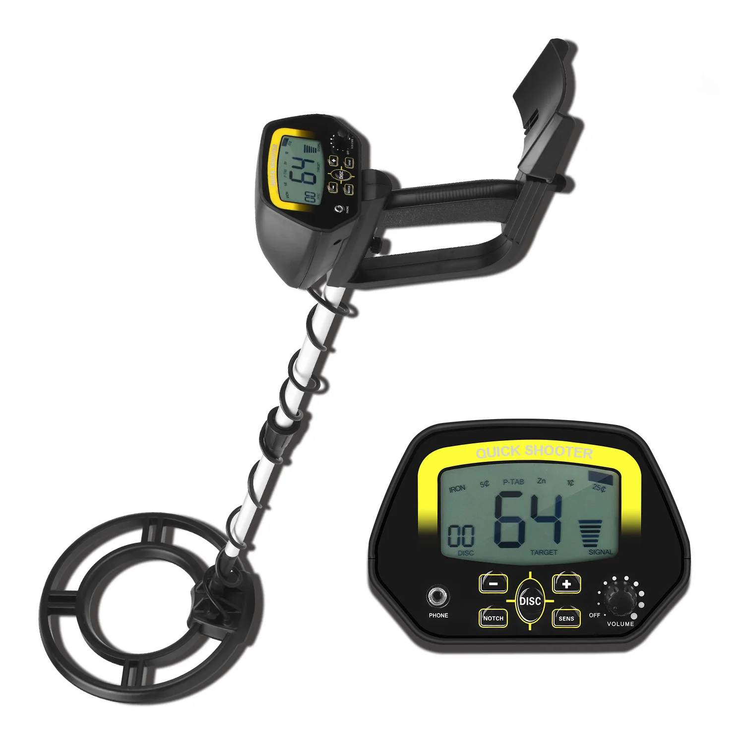 MD4060ProfessionalUndergroundMetalDetectorPinpointerGoldDetector