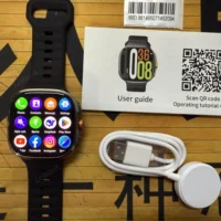 Cellular M99 Smartwatch 2.4 inch Amoled Screen insert 4G/5G Sim Card GPS WIFI 190° Rotating Camera Game Android 10.0 Smart Watch